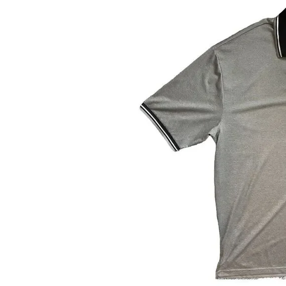 PGA TOUR Big & Tall Athletic Fit Short Sleeve Motionflux 360 Gray Polo Shirt *** - Picture 4 of 10